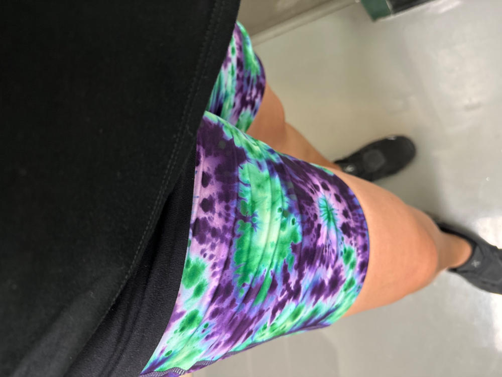 Shorts | Radiant Tie Dye - Customer Photo From Crystal Johnson