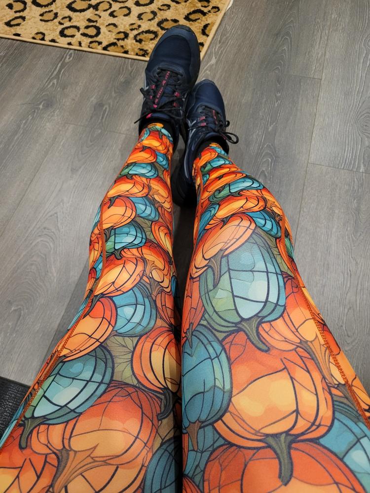 Gourd Vibes Only Leggings - Customer Photo From Stephanie King