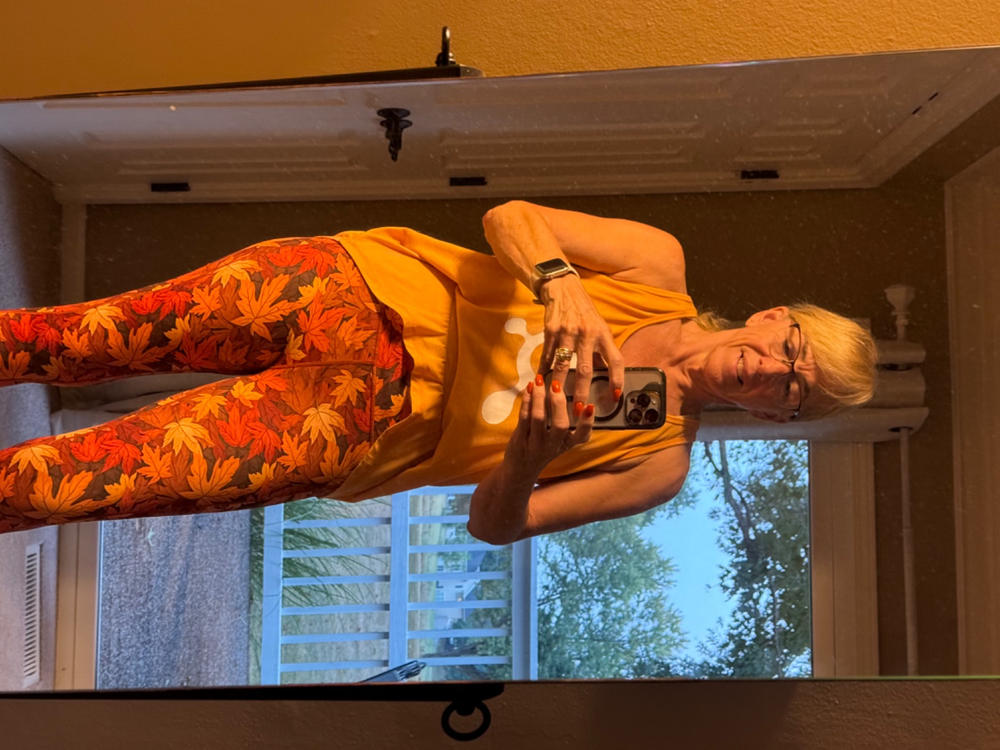 Leaf Me Alone Leggings - Customer Photo From Dorothy Zinnert