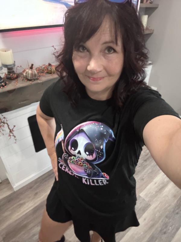 Cereal Killer Shirt Unisex - Customer Photo From Rhonda Geier