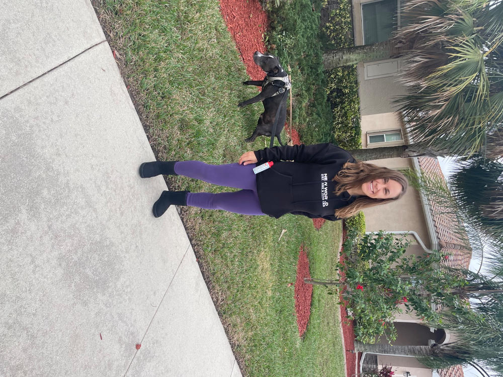 Fleece Lined Leggings | Purple - Customer Photo From Alexis Acosta