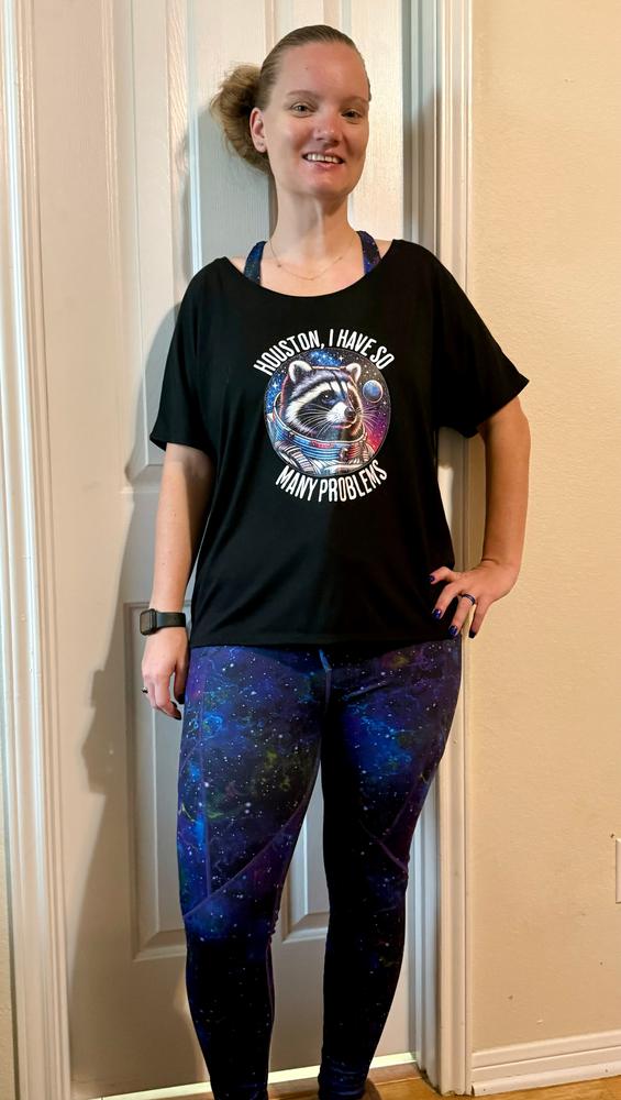 Houston I Have So Many Problems | Slouchy Tee - Customer Photo From Sylvia T