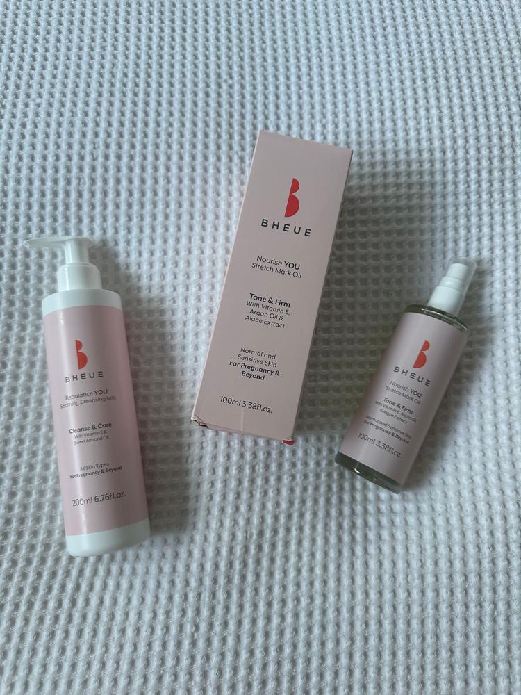 Nourish YOU. Stretch Mark Oil - Customer Photo From Rhiannon Higgins