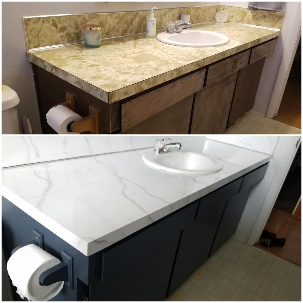 Giani Marble Countertop Paint Kit Inc Giani Marble Countertop Paint Kit