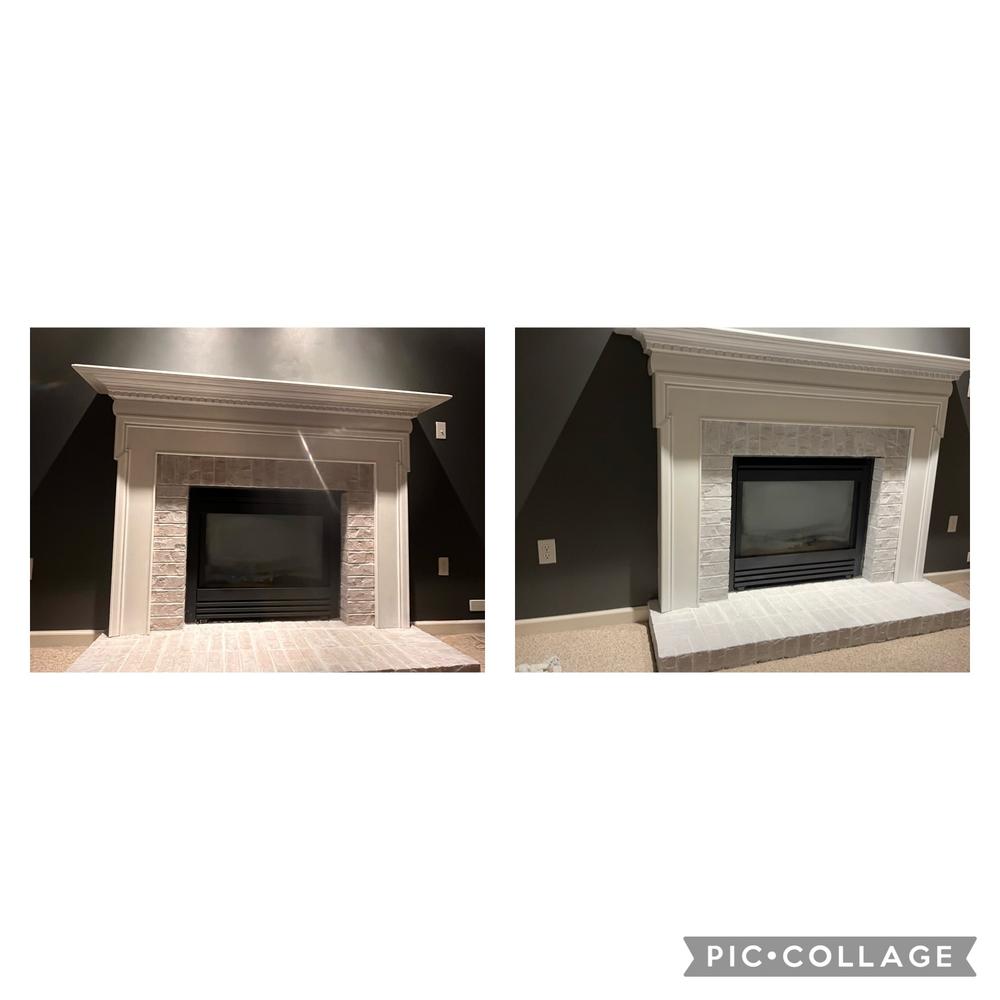 Brick Transformations Whitewashed Kit - Customer Photo From Jlf4