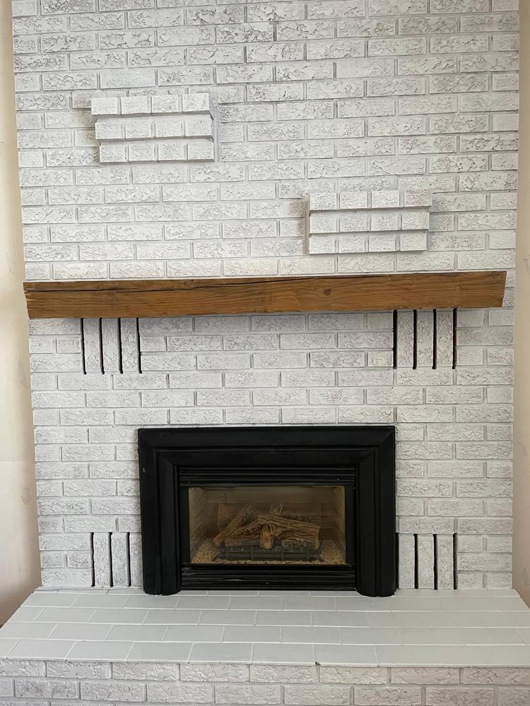 Brick Transformations Whitewashed Kit - Customer Photo From Sharon Mattocks