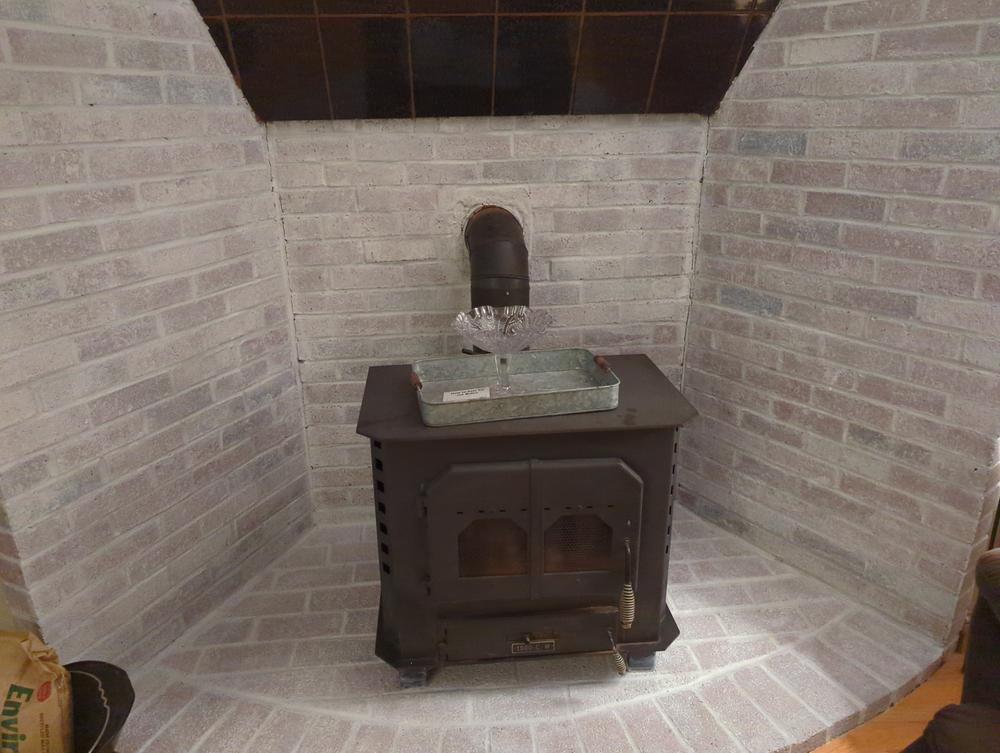 Brick Transformations Whitewashed Kit - Customer Photo From Phyllis 