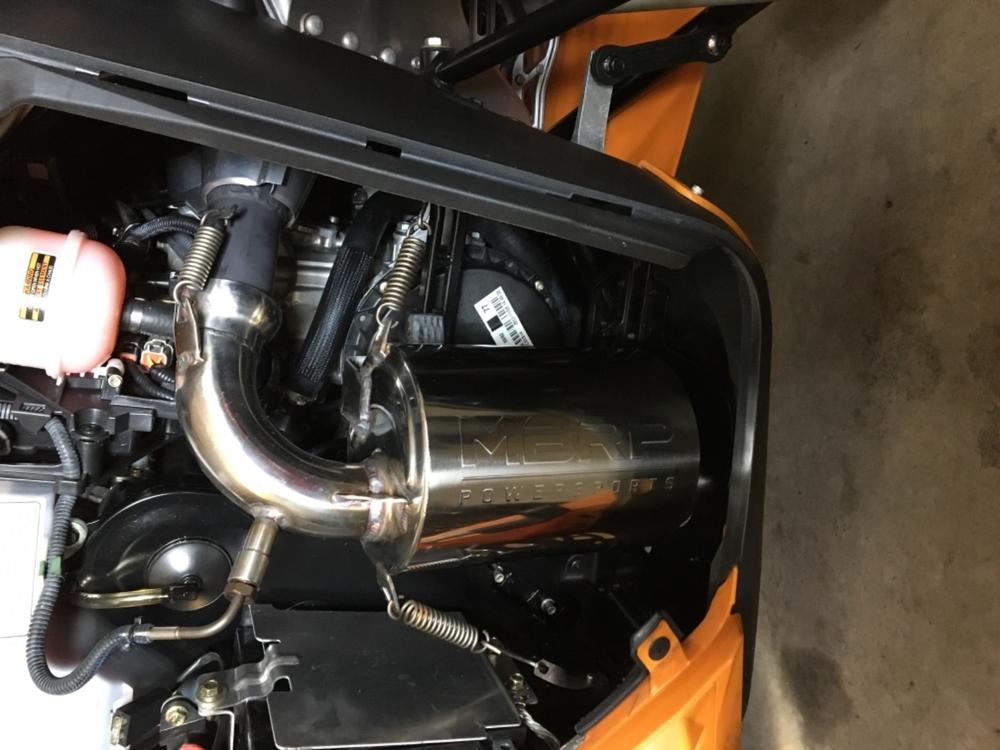 MBRP Trail Exhaust for 2002-2003 Ski-Doo 800 ZX Chassis - 1825207