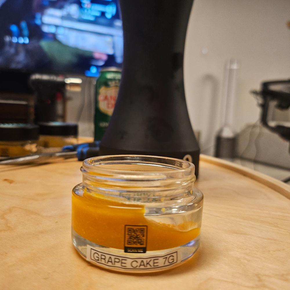 Grape Cake - Live Resin - 7G - Customer Photo From Kristina Jasen