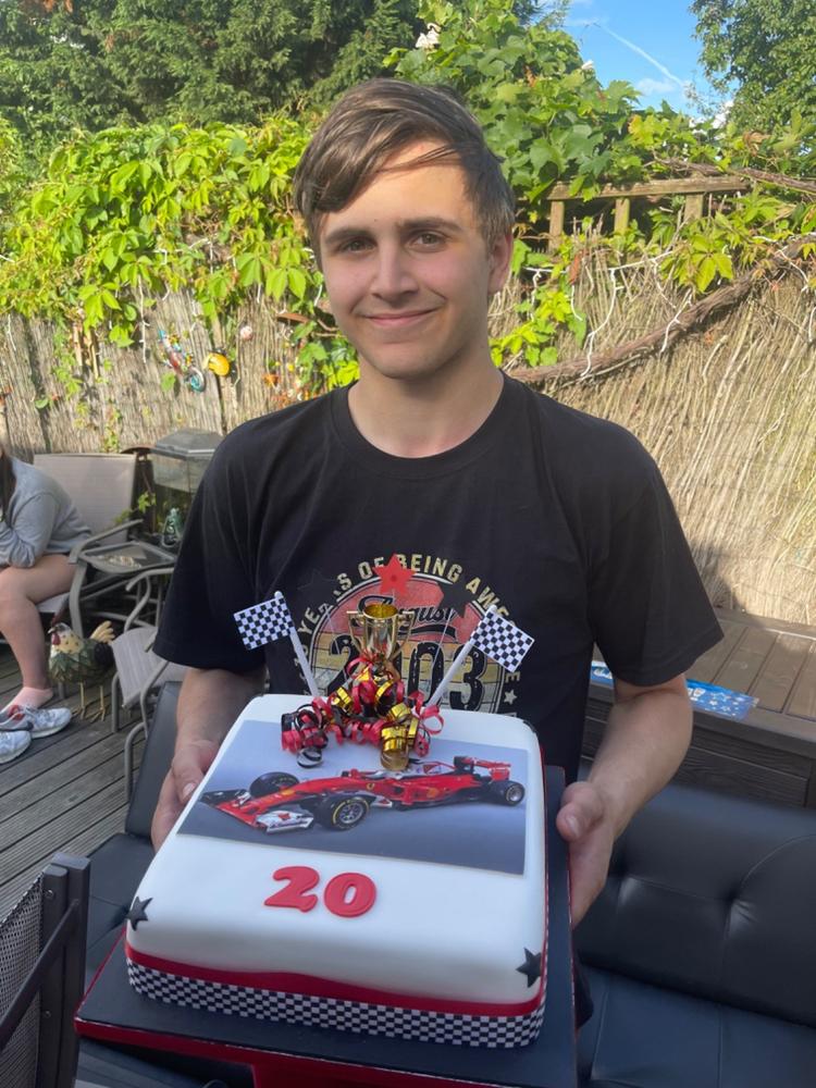 F1 McLaren Cake 🏁 watching drive to survive like an F1 expert after  spending the week studying / creating this car 🤣🤣 | Instagram