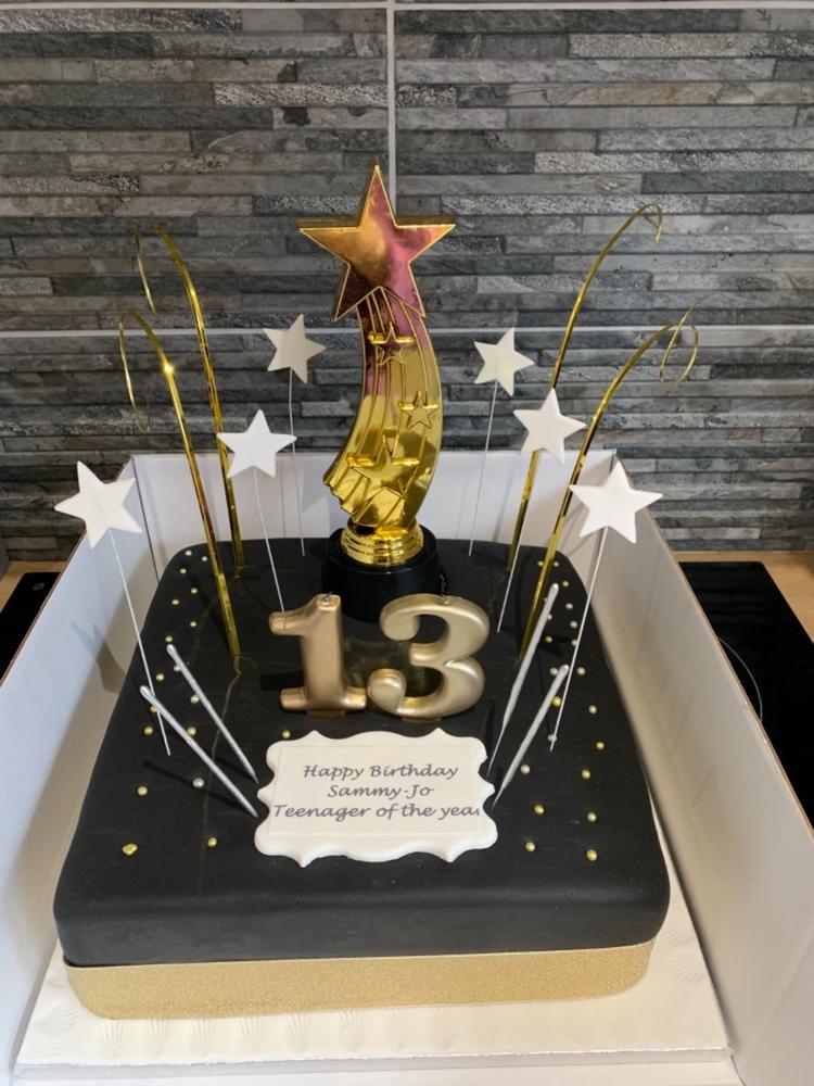 My second time entering the Cake International competition, and just like  that I can now say I am a two time award winning cake maker. Earned a  Commended award with this piece.