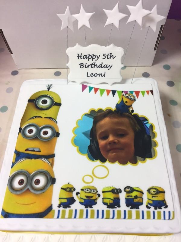 Minions Party! Edible Cake Topper Image Frame – A Birthday Place