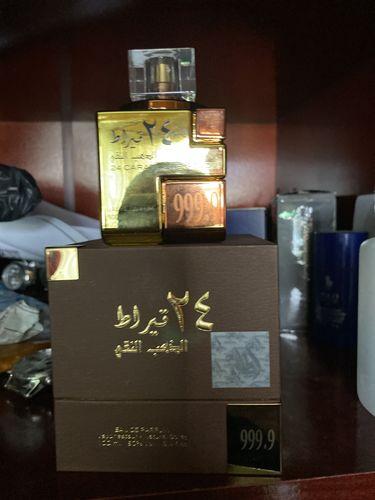 24 Carat Pure Gold 100Ml Edp Unisex Lattafa Perfume- Inspirado En Nepa