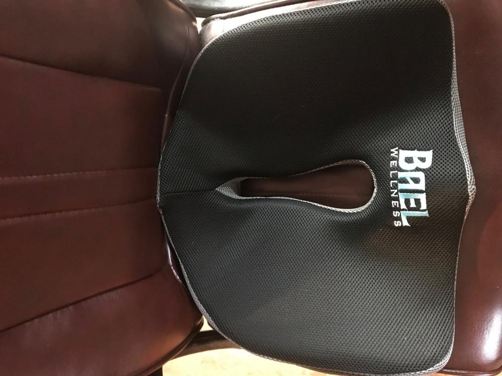 Bael Wellness Sciatica, Hernia, Coccyx & Tailbone Support Seat Cushion (BAELSCMCX) - Customer Photo From Neil S.