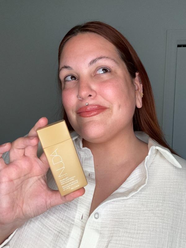 Solarglow™ - Mineral Serum Sunscreen - Customer Photo From Andréa Vaillancourt