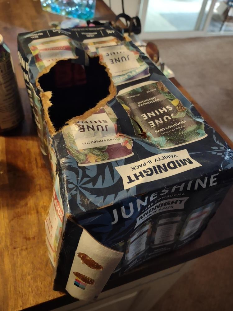 Juneshine Hard Kombucha Midnight 8 pack 12oz cans | The Juneshine Hard Kombucha Midnight 8 pack 12oz cans | The