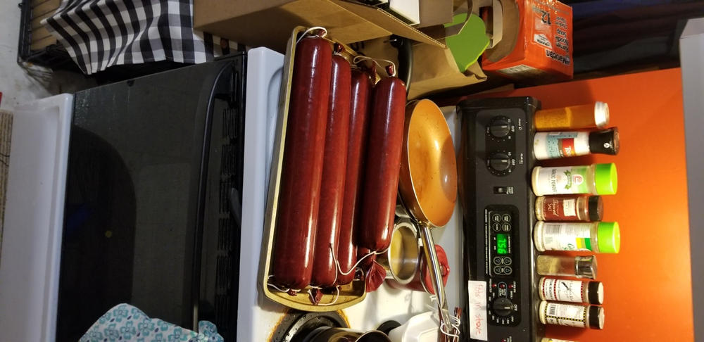 Garlic Summer Sausage Kit - Customer Photo From Anthony V.