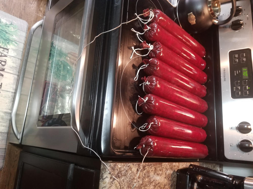 Garlic Summer Sausage Kit - Customer Photo From Scott M.