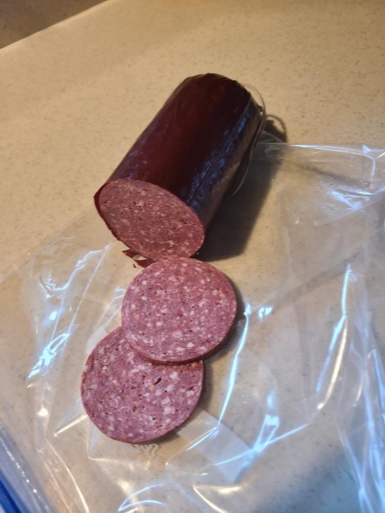Garlic Summer Sausage Kit - Customer Photo From Clem R.