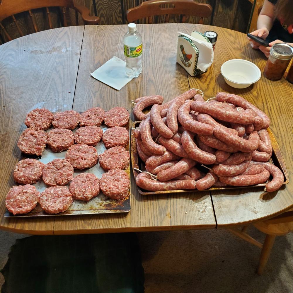 No. 281 Tailgater Bratwurst Seasoning - Customer Photo From John Becker