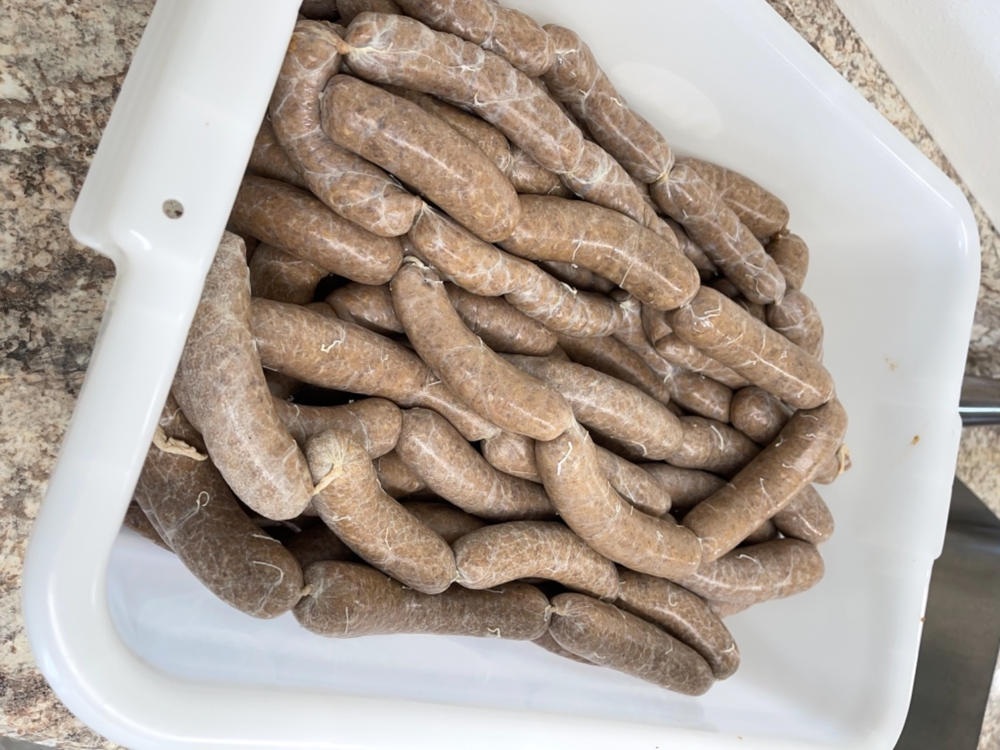 Smoked Polish Sausage Kit - Customer Photo From Kevin C.