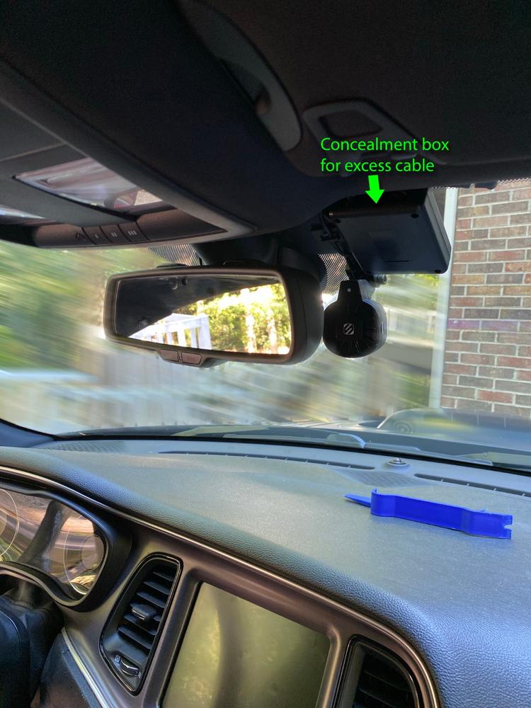 Scosche NEXC1 Automotive Grade Adhesive Dash Mounting Camera Powered by  Nexar