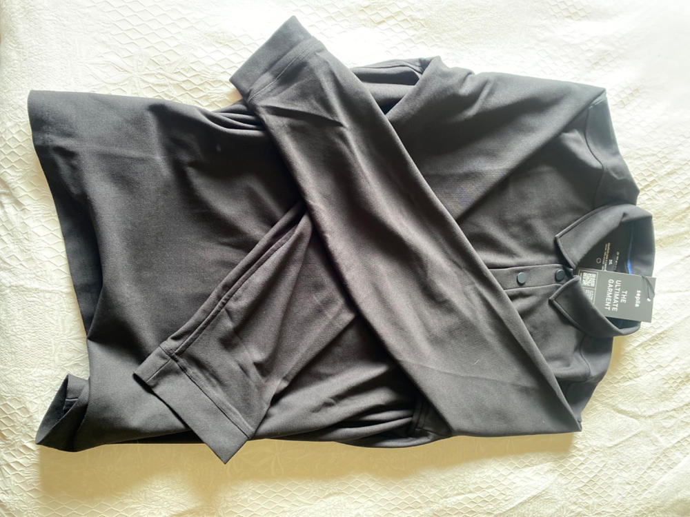 Polo de hombre manga larga negro Ranger - Customer Photo From Alfonso Alfonso Perez Orihuela