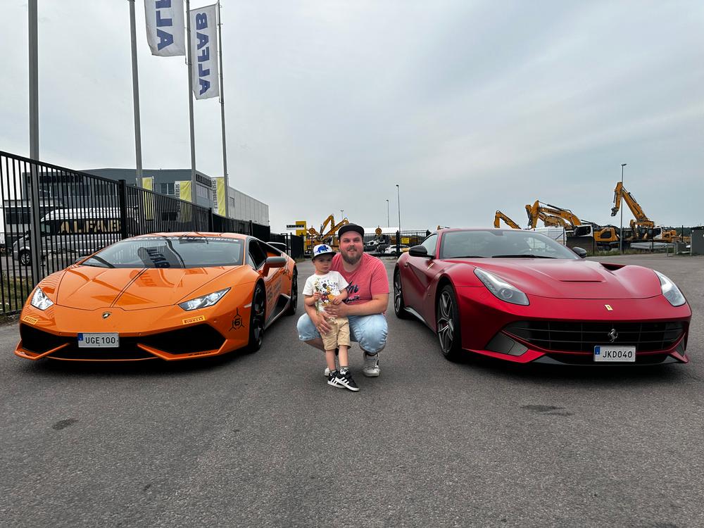 Ferrari vs Lamborghini - Customer Photo From Sarah E