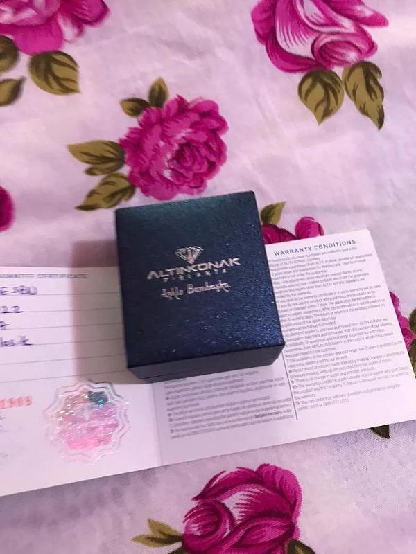 3mm Klasik Bombe İçi Dolu Yeşil Alyans - Customer Photo From Tülay Ç.
