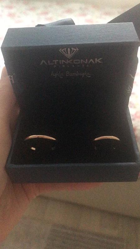 2mm Klasik Bombe Roz Alyans - Customer Photo From Songül Ş.