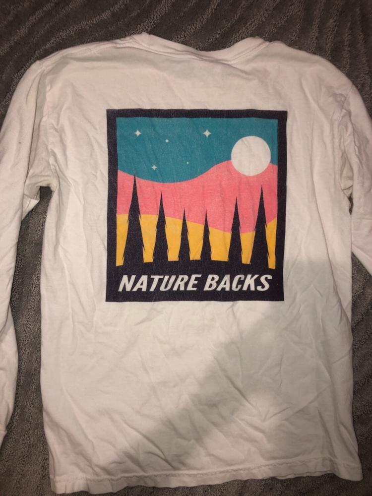 Moon Long Sleeve (White)  - Customer Photo From Haley Youmans
