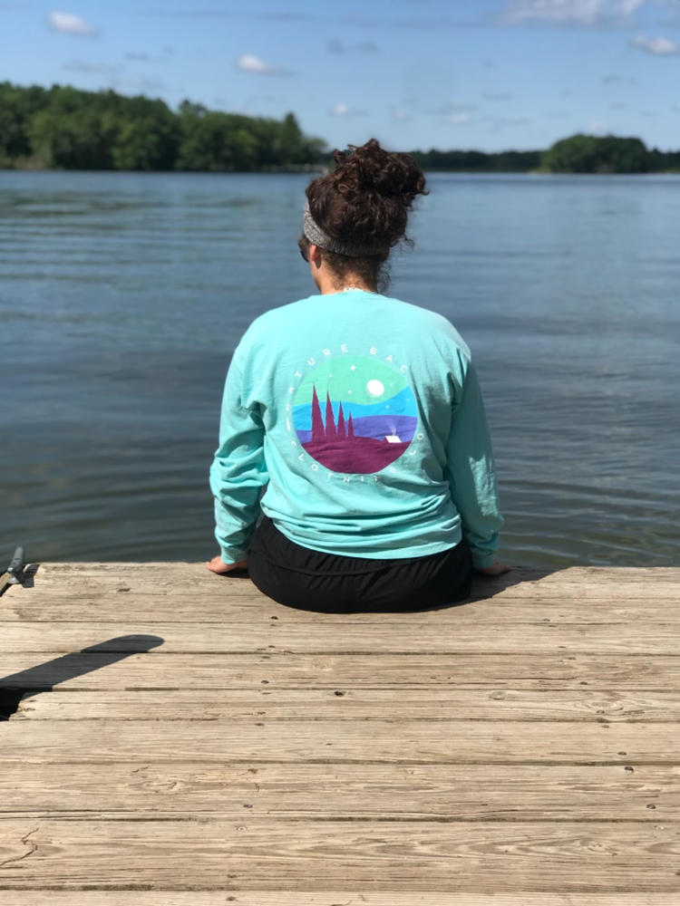 Chalky Mint Long Sleeve ⛺ - Customer Photo From Ashley Jacque