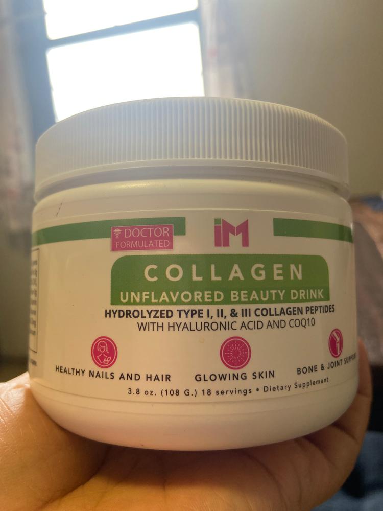 IM Collagen Beauty Drink - 2 Frascos al Mes - Customer Photo From IM collagen es súper mega buenísimo es mi favorito entre la variedades que es usados
