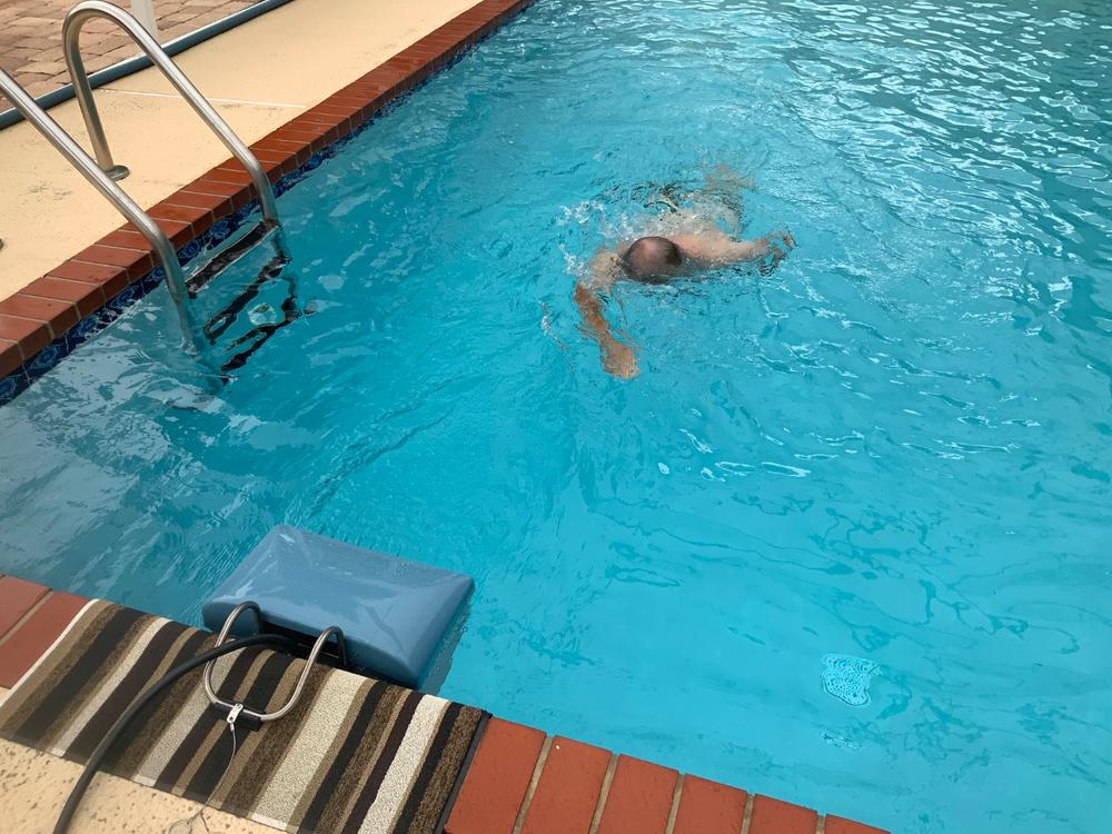 Slipstream™ Performance - Portable Swim Machine | Up To 1:20 Hundred Yard Pace - Customer Photo From James Taylor
