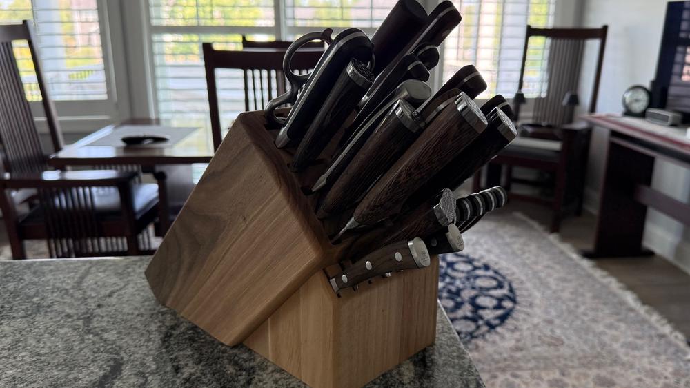Premium Ukrainian Solid Natural Walnut Blocks - Large - Customer Photo From Anonymous
