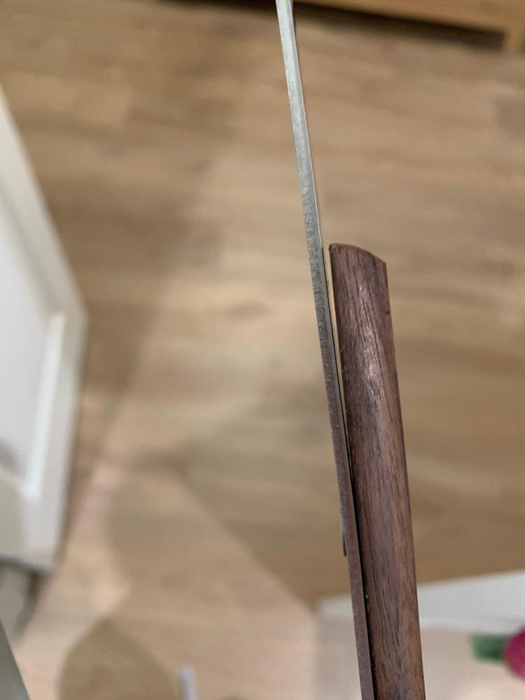 Premier 20" Heavy-Duty Walnut BBQ Tongs - Customer Photo From Mark