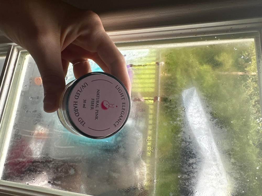 Natural Pink Fiber Lexy Line Building Gel - Customer Photo From Lydia Mesiemore