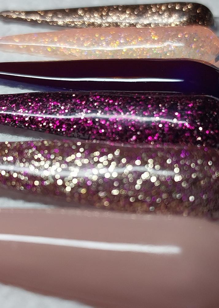 P+ Safari Sweetheart Glitter Gel Polish - Customer Photo From Barbara McGlamary