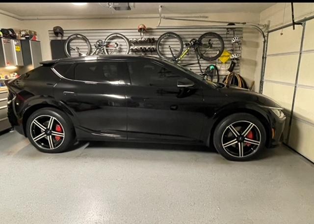 AOOA Aluminum Brake Caliper Covers for Kia EV6 (Set of 4) - Customer Photo From Sylvain Laramee