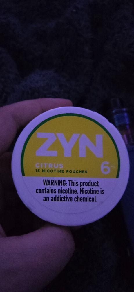 ZYN - Citrus (6mg) - Customer Photo From Gabriel Beauchamp