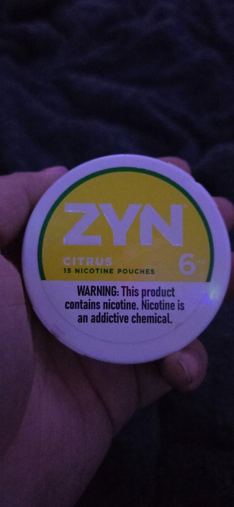 ZYN - Citrus (6mg) - Customer Photo From Gabriel Beauchamp