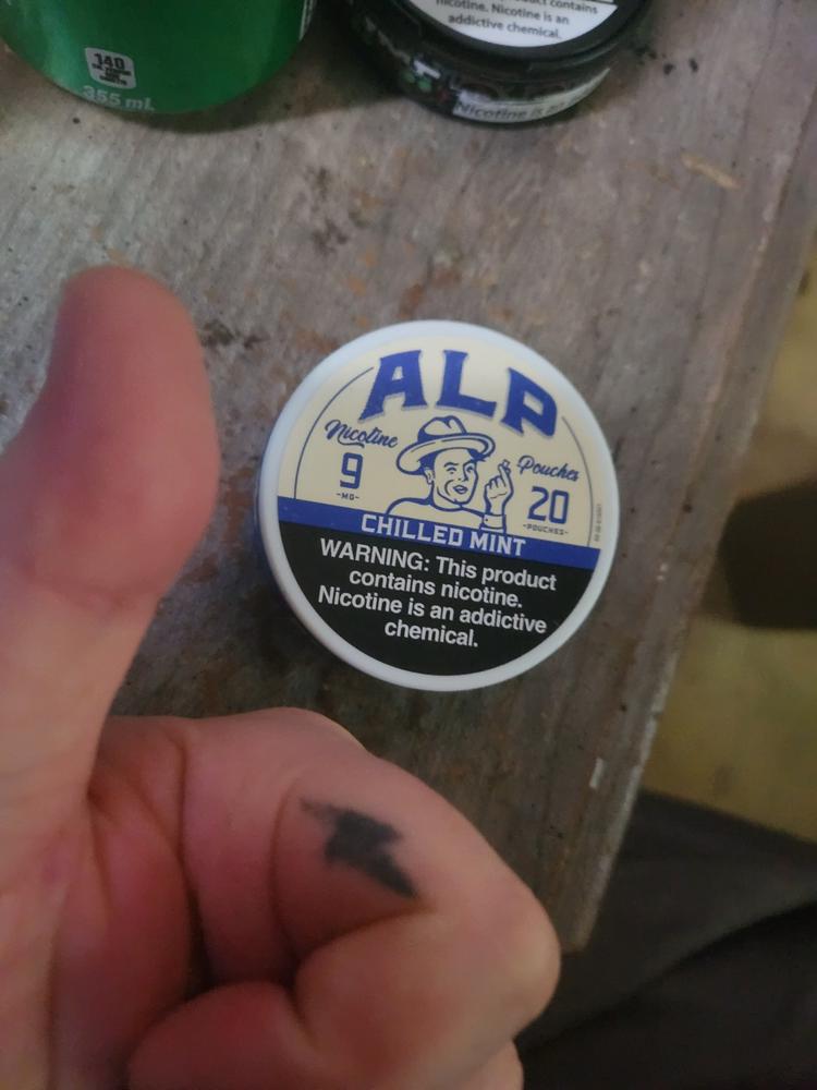 ALP - Chilled Mint - 9mg - Customer Photo From Joel Robertson
