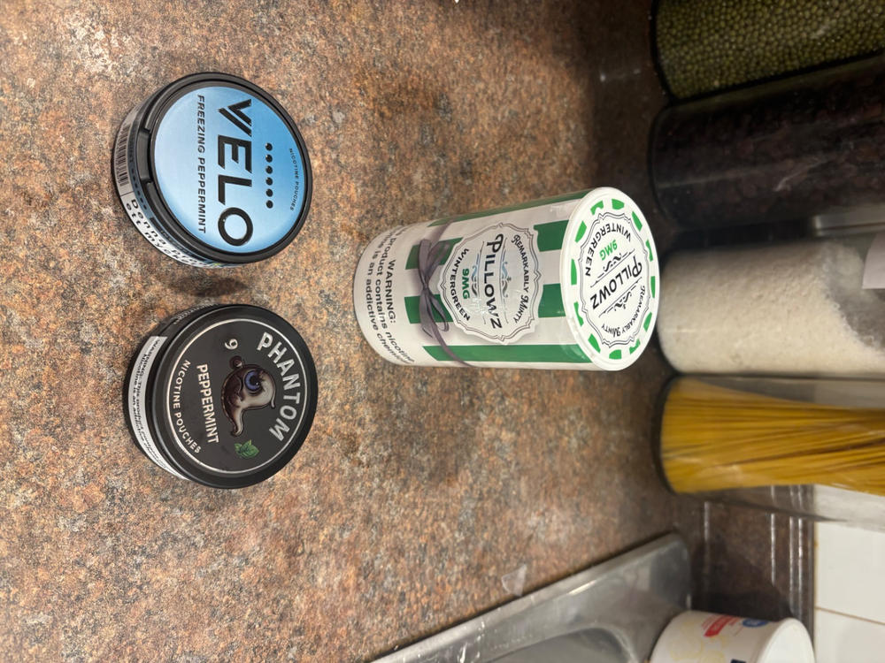 Pillowz - Wintergreen - 9mg - Customer Photo From Neil Swensrude