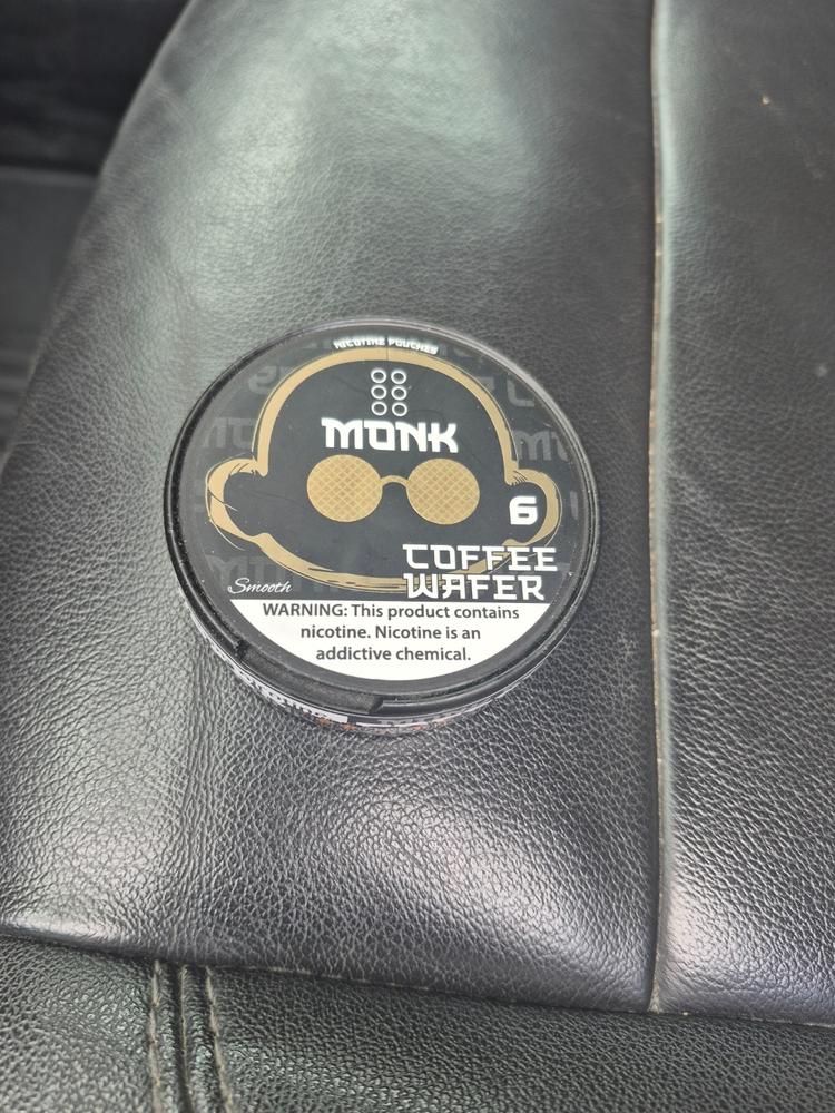 MONK - Coffee Wafer - 6mg - Customer Photo From Joe Jorgenson