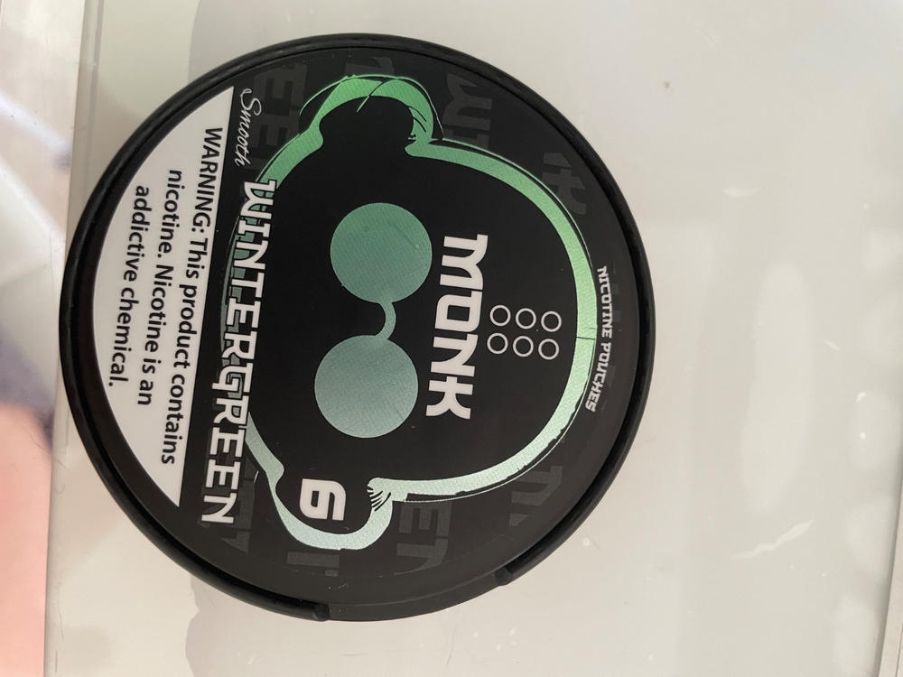 MONK - Wintergreen - 6mg - Customer Photo From Krista Brooks