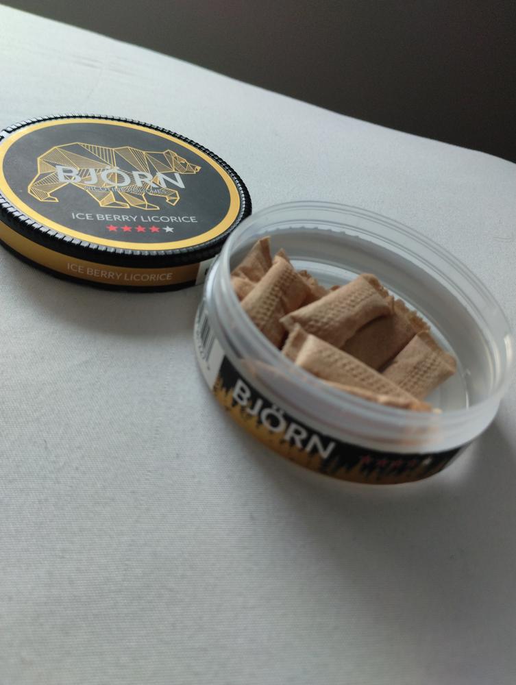 Bjorn - Berry Licorice (9mg) - Customer Photo From Michael Gashyna
