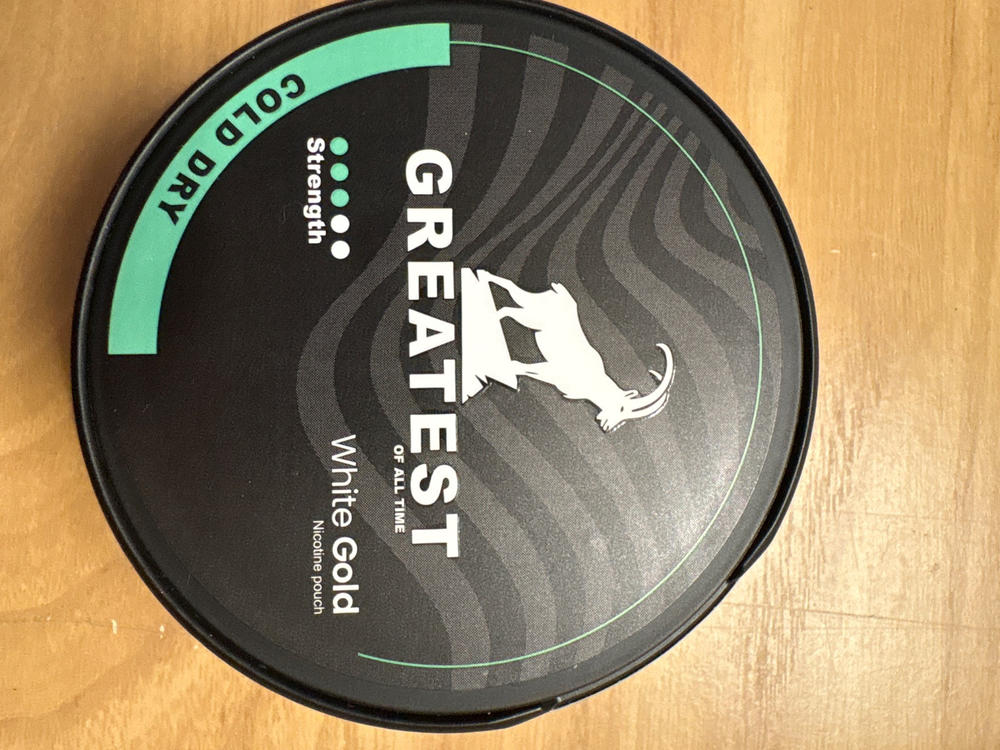 GOAT - Cold Dry - 8mg - Customer Photo From Colin Blais