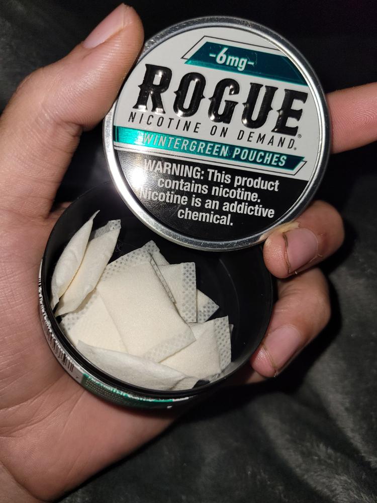 ROGUE - Wintergreen (6mg) - Customer Photo From Brandon Fisher