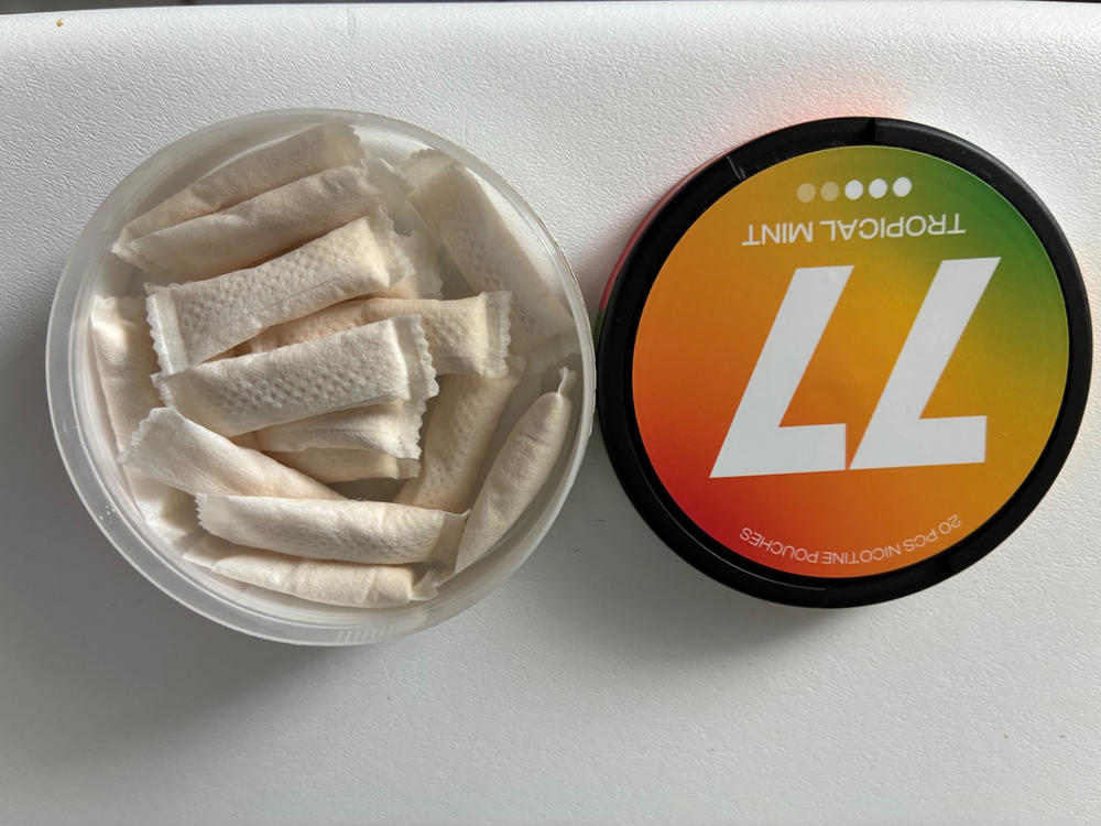 77 - Tropical Mint (20mg) - Customer Photo From Chris Hobart