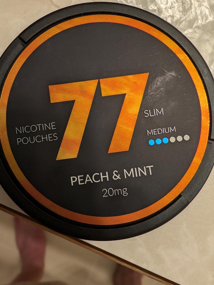 77 - Peach & Mint (20mg) - Customer Photo From Mike McDonaugh
